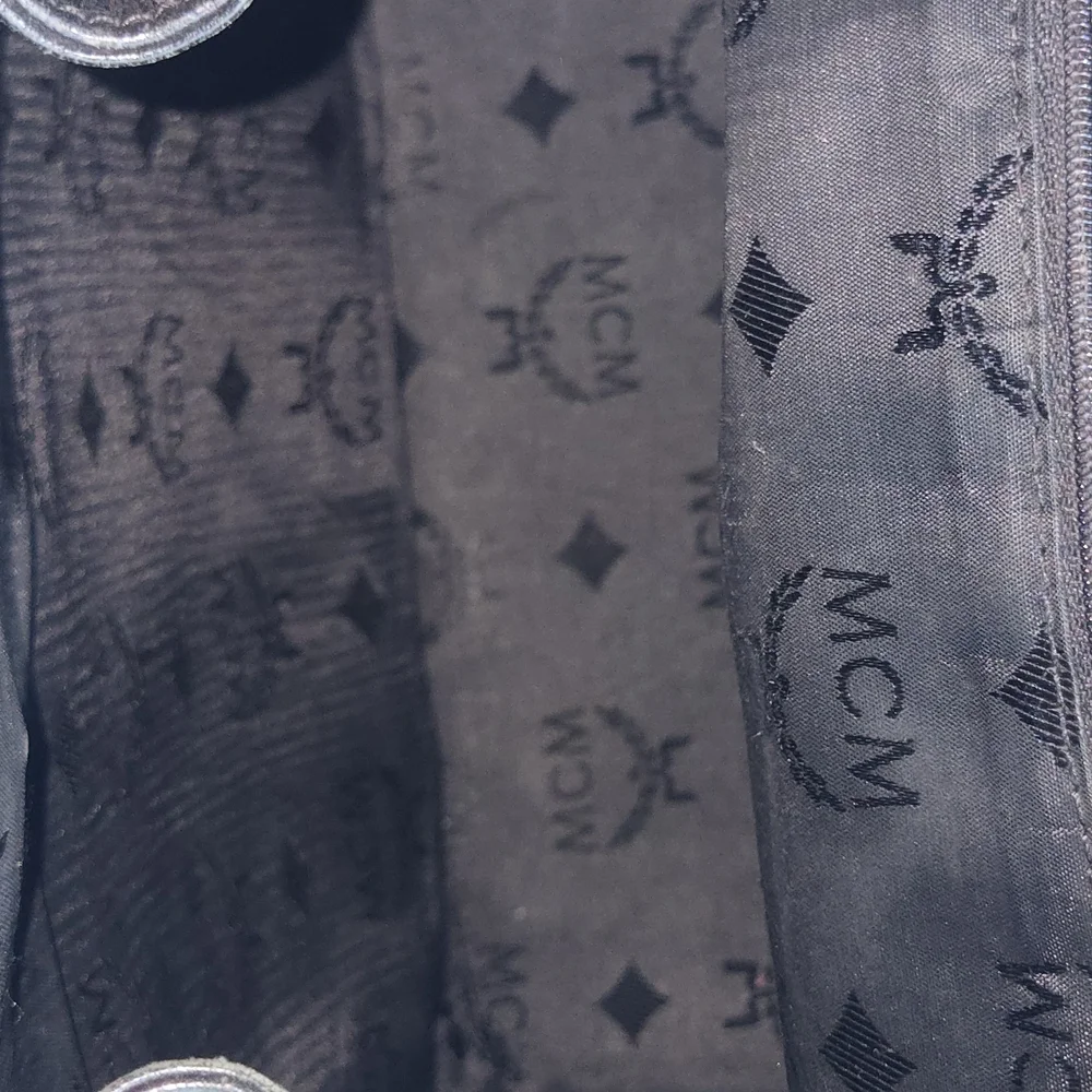 MCM Black Leather Backpack - Project Bag - Picture 12 of 14